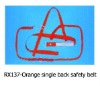 RX137 Orange Single Back Safety Belt