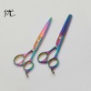 Rainblow Titanium Colour Hairdressing Scissors