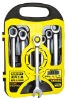 Ratchet combination wrench set