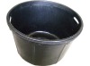 Recycled rubber buckets,gaint basket,Cement mixing tubs