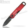 Red Stainless Steel Folding Knife DZ-087