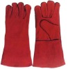 Red long warm Garden Glove Working Glove