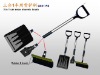Removable 3-in-1 car snow shovel tool set