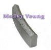 Roof Top V Shape diamond segments core drill bit segment