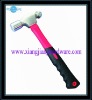 Round-head Hammers with Plastic handle and TPR/Rubber