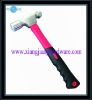 Round-head Hammers with Plastic handle and TPR/Rubber