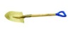 Round point Shovel,non sparking shovels,anti spark round point shovel