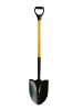 Round point shovel