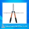 Round steel handle telescopic anvil steel hedge shears