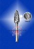 Round tree tungsten carbide burrs made by CNC machine