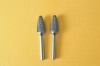 Round tree tungsten carbide burrs made by CNC machine