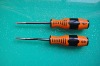 Rubber handle magnetic screwdriver set