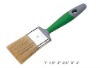 Rubber handle paint brush