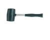 Rubber mallets with steel tubular handle