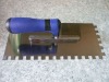 Ruber handle Plastering Trowel with teeth