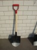 S503D wood handle shovel