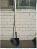 S518L wood handle shovel
