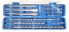 SDS Plus Shank Tungsten Carbide Electric Hammer Concrete Drill Bit Set And Chisel Set(12pcs)