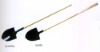 SHOVEL WITH WOODEN HANDLE