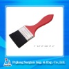 SJIE8075 30% tops black bristle with red handle Paint Brush