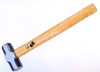 SLEDGE HAMMER WITH WOODEN HANDLE-D