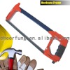 SQUARE TUBE HACKSAW FRAME SPRAY PAINT WITH ALUMINUM HANDLE