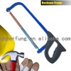 SQUARE TUBE HACKSAW FRAME WITH FINGER SHAPE PROTECTIVE HANDLE