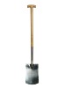 STAINLESS STEEL, border spade