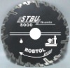 (STBU)Deep teeth segmented small diamond balde for fast cutting granite