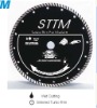 (STTM)dia115mm Turbo small diamond saw blade for fast cutting marble/diamond blade