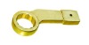 Safety Hand Tool Striking Box Bent Wrench,Non-sparking tool Striking Box Bent Spanner