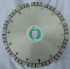 Sang 180mm diameter laser dry cutting blade with flat segment 10mm height