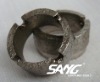 Sang crown segment for core drill bits
