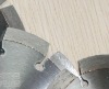 Sang professional use for granite dry cutting laser blade with flat segment in 10mm height