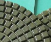 Sang wet diamond polishing pad for processing natural stones for high or low rpm mahcines