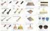 Scraper with Wooden handle /Plastic handle Putty knife Rubber palster bowl