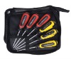 Screwdriver of zipper bag screwdriver set phillips slotted 223-6A