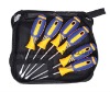 Screwdriver of zipper bag screwdriver set phillips slotted 225-6A