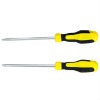 Screwdriver with 2-color handl