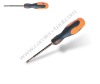 Screwdriver with tpr material handle orange 209