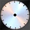 Segmented small diamond blade for fast cutting hard and dense material -- GEHD
