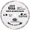 Segmented small diamond cutting blade for long cutting hard and densematerial -- GELL