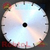 Segmented small diamond saw blade for fast cutting hard and dense material -- GEHD
