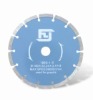 Segmented type dry cutting blade for granite