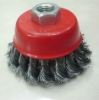 Sell Twisted Bowl Wire Brush Knotted Steel Wire brush