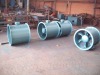 Ship axial flow ventilator