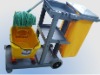 Side Press Plastic Single Mop Wringer Trolley