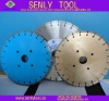 Silent diamond saw blade