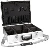 Silver Aluminum Tool Brush Storage Case