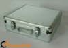 Silver aluminum tool box